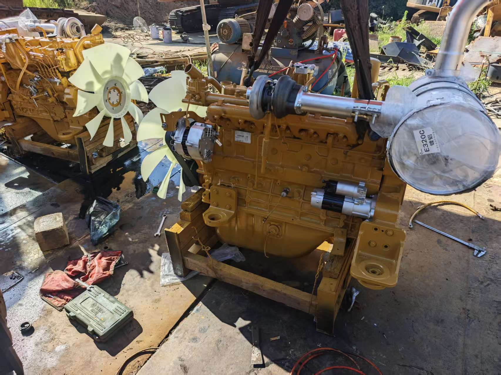 Caterpillar 3066 engine  with intercooler in stock