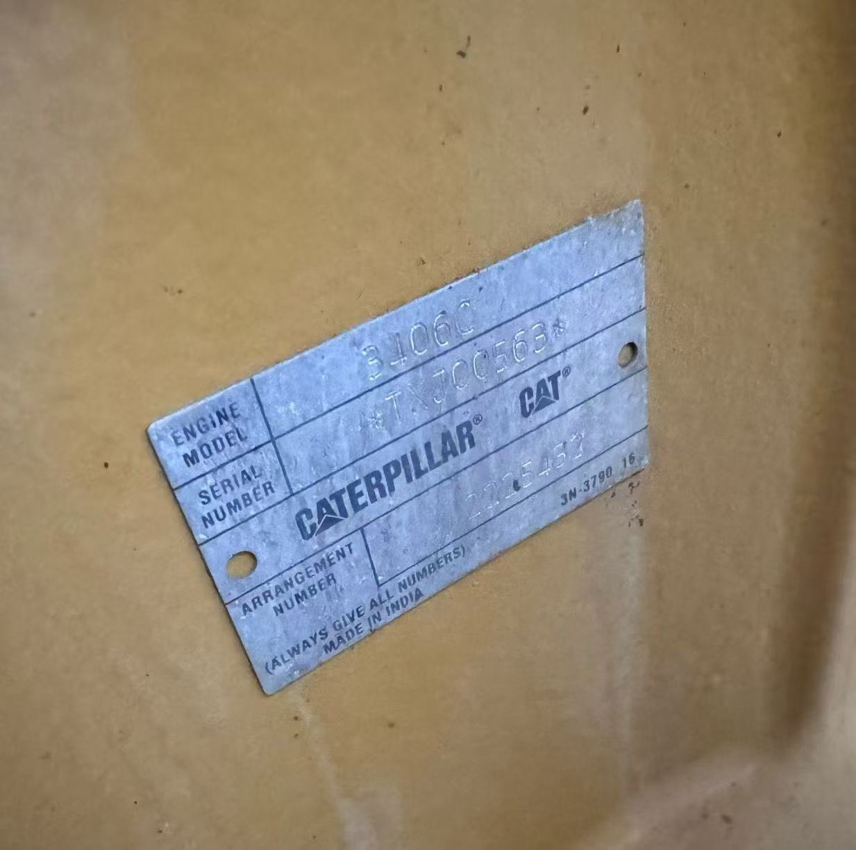 Caterpillar 3406C complete diesel engine for Caterpillar D8R bulldozer