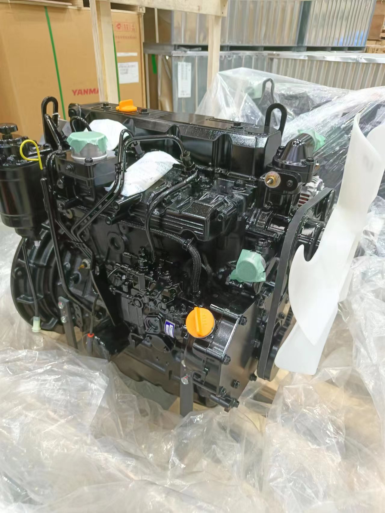Brand‑new Yanmar 4TNE92‑HRJC complete diesel engine for forklift