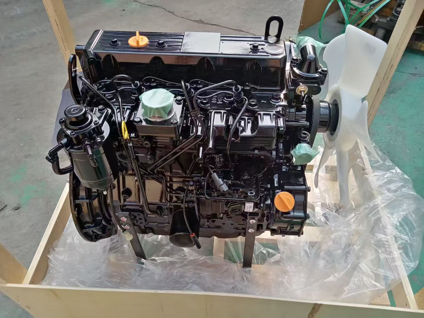 Brand‑new Yanmar 4TNV94L forklift engine assembly in stock