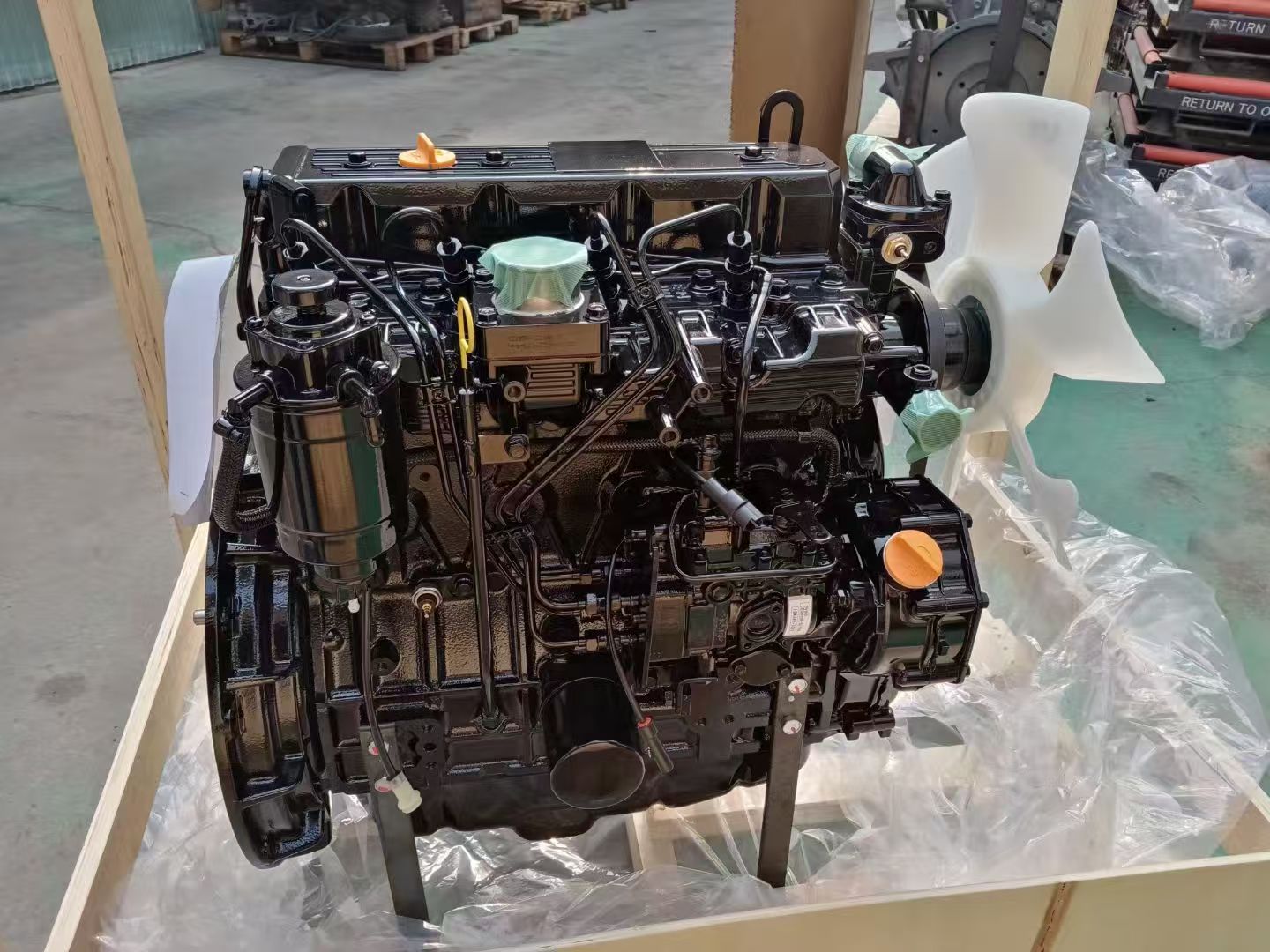 Brand‑new Yanmar 4TNV94L forklift engine assembly in stock